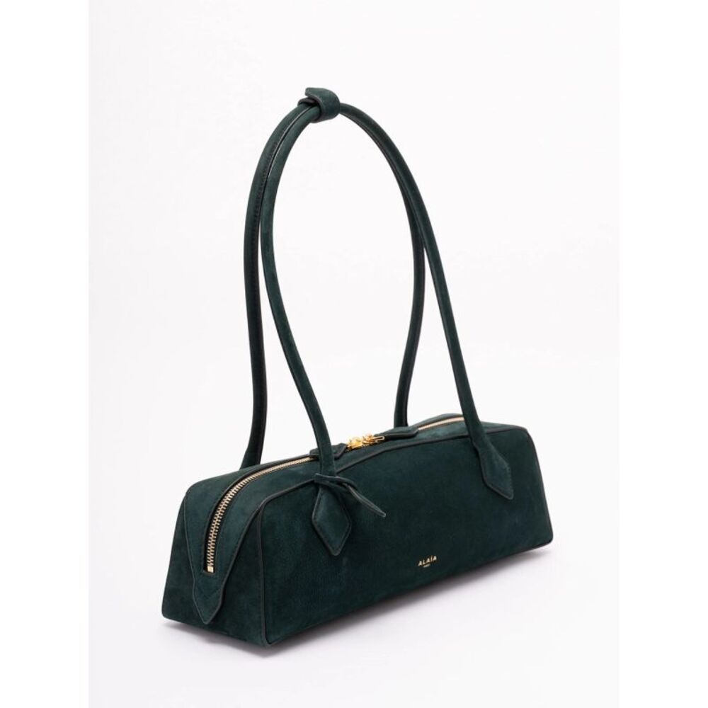 Alaia Women `Le Teckel` Medium Bag In Nubuk Calfskin - Picture 3 of 5